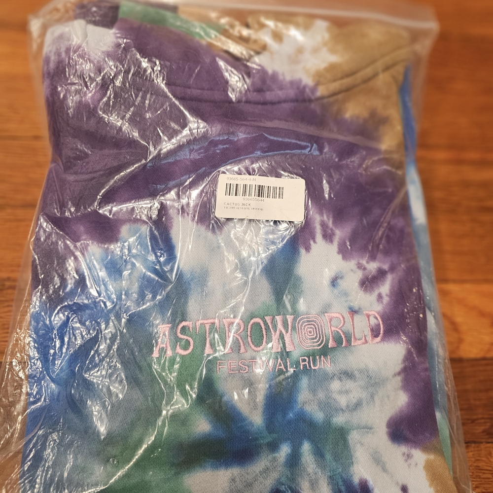 Astroworld Festival Run Tie-Dye Hoodie